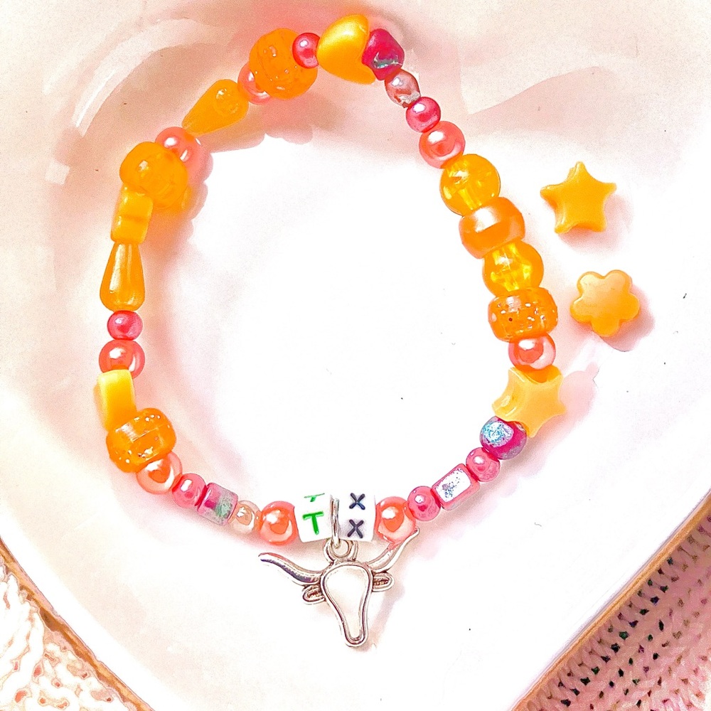 BUY1GET1FREE
 Texas Longhorns themed friendship brace…
